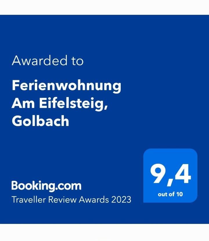 Ferienwohnung Am Eifelsteig, Golbach Kall 外观 照片
